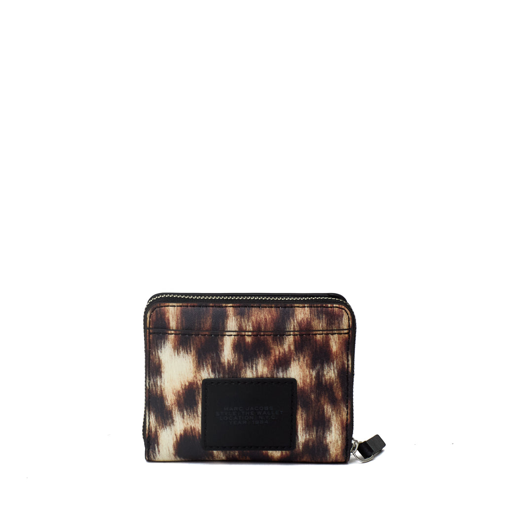 The Mini Compact Wallet Leopard