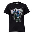 Basic Cotton Relaxed T-Shirt Flower Print