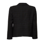 Bamis Jacket Yarn Dyed Abstract Check Wool