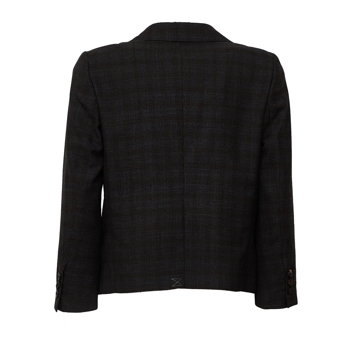 Bamis Jacket Yarn Dyed Abstract Check Wool