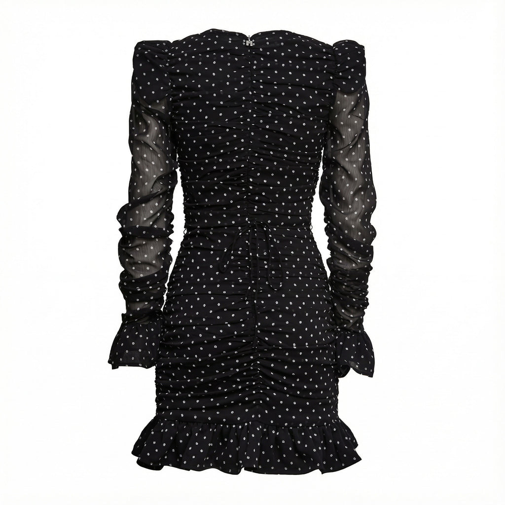 Torana Printed Long-Sleeve Dress