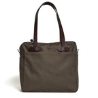 Tote Bag With Zipper Luggage Twill