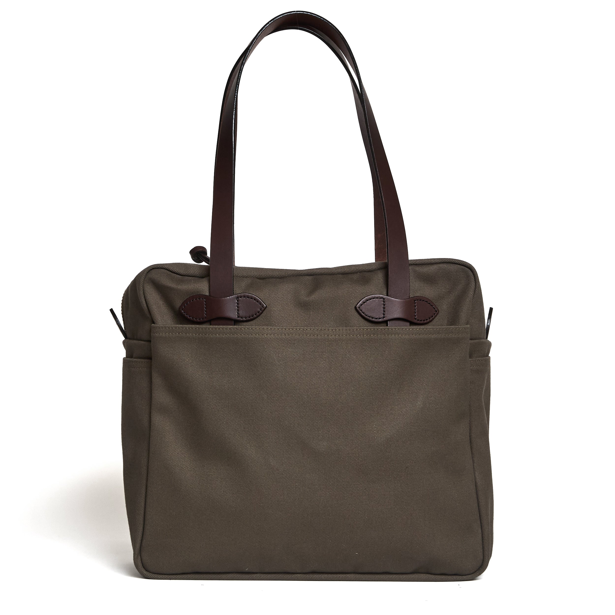 Tote Bag With Zipper Luggage Twill