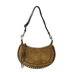 Oskan Moon Studded Shoulder Bag