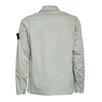 Overshirt Organic Cotton Stretch Broken Twill Old Effect