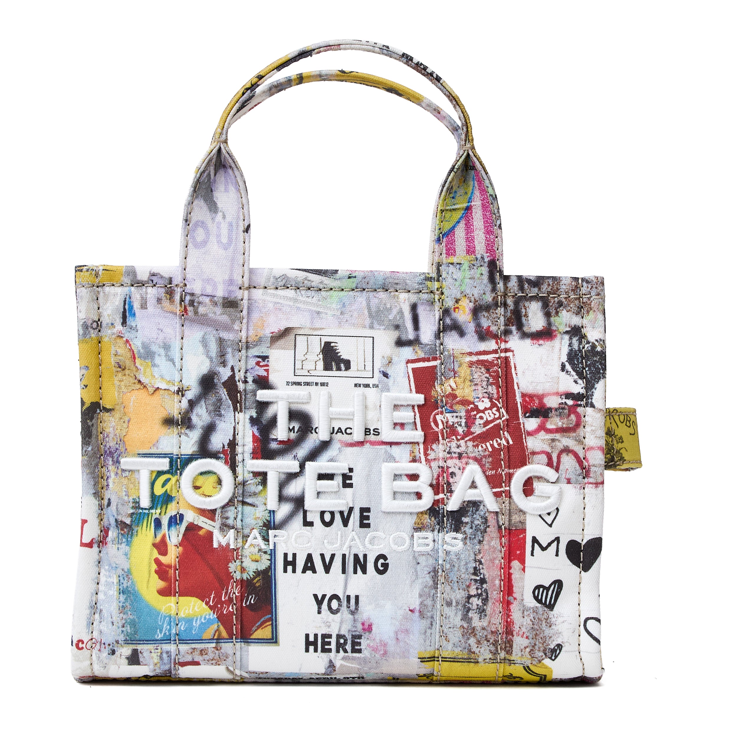 The Pop Americana Canvas Small Tote Bag
