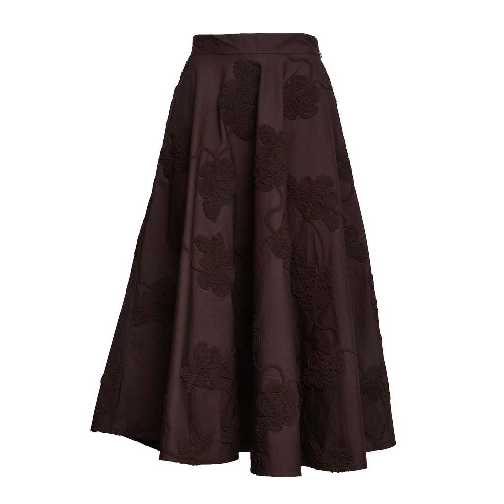 Berty Sun Flower Maxi Skirt