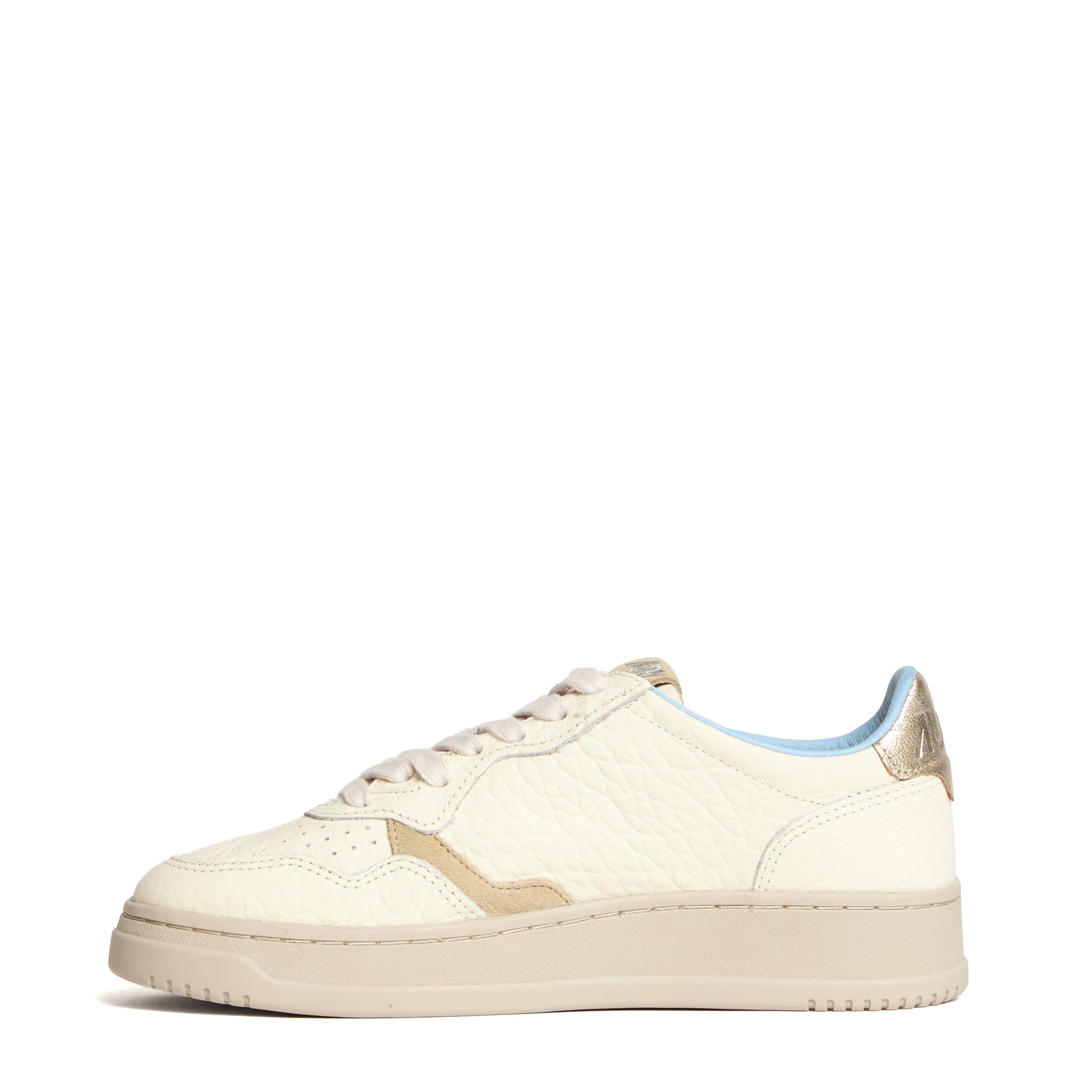 Sneakers Medalist Low In Pelle, Suede Elephant