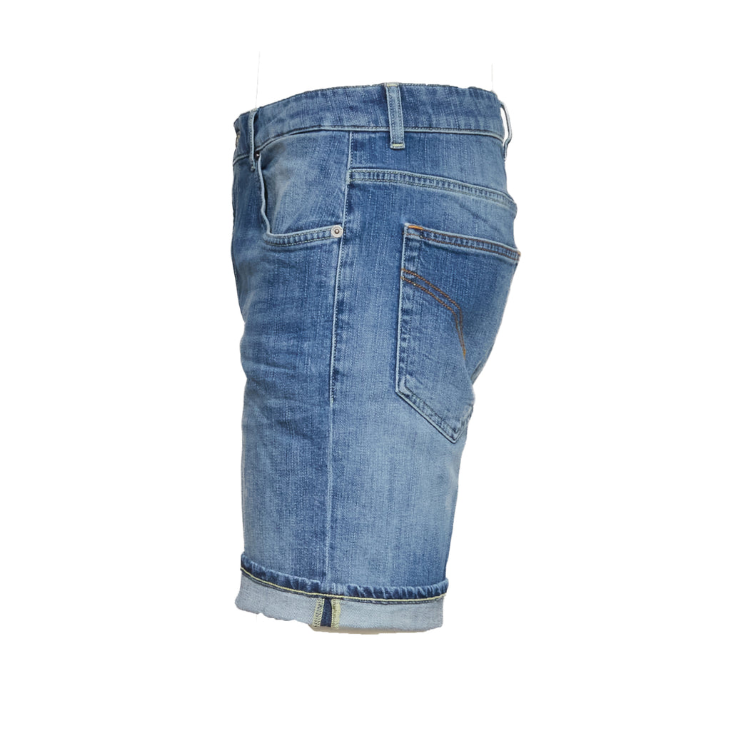 Bermuda Derick In Denim Blu Stretch