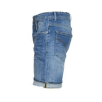 Bermuda Derick In Denim Blu Stretch