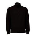 Maglia Mezza Zip In Lana Merino
