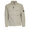 Organic Gabardine Zipped Lens Overshirt