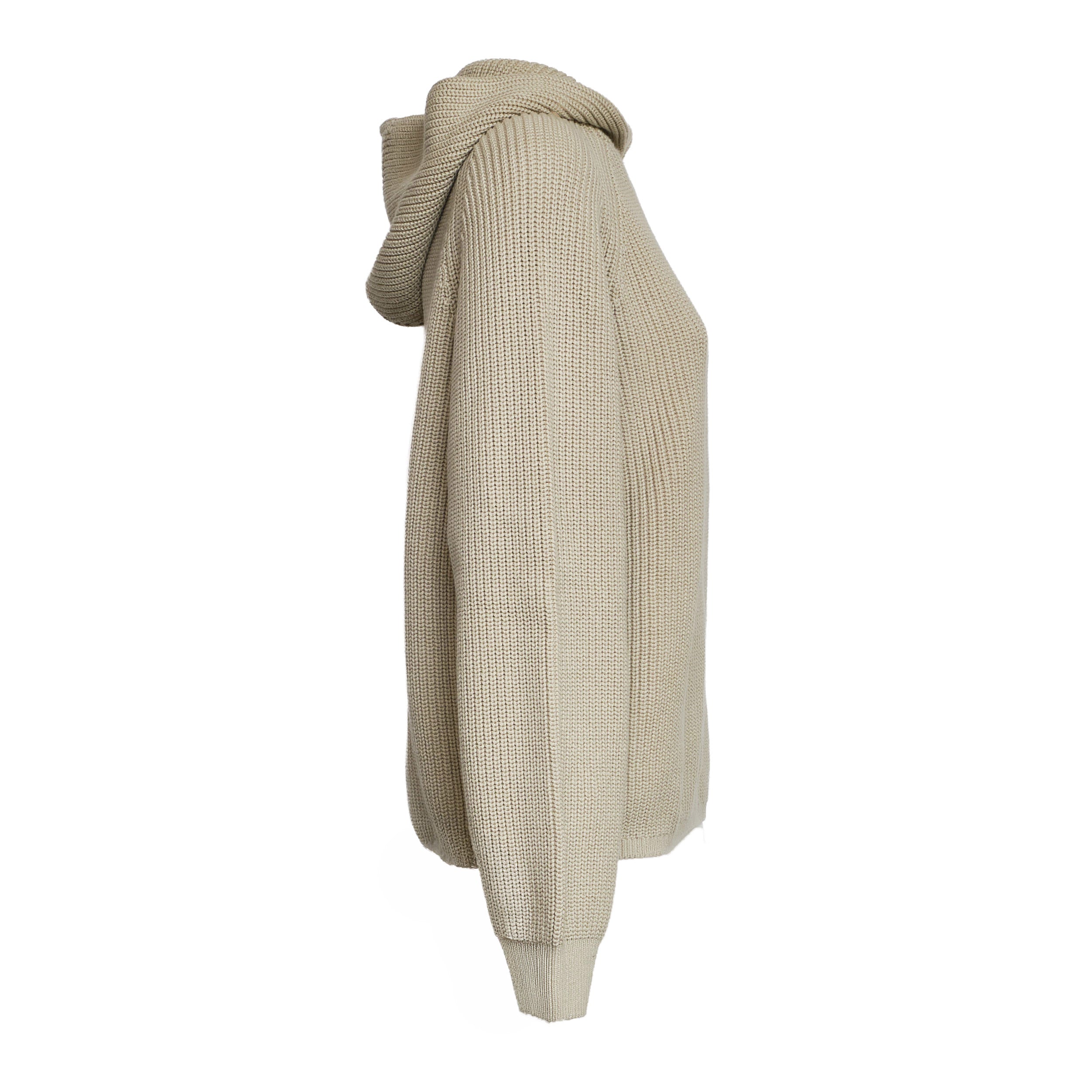 Felpa Con Cappuccio Cotton Jute