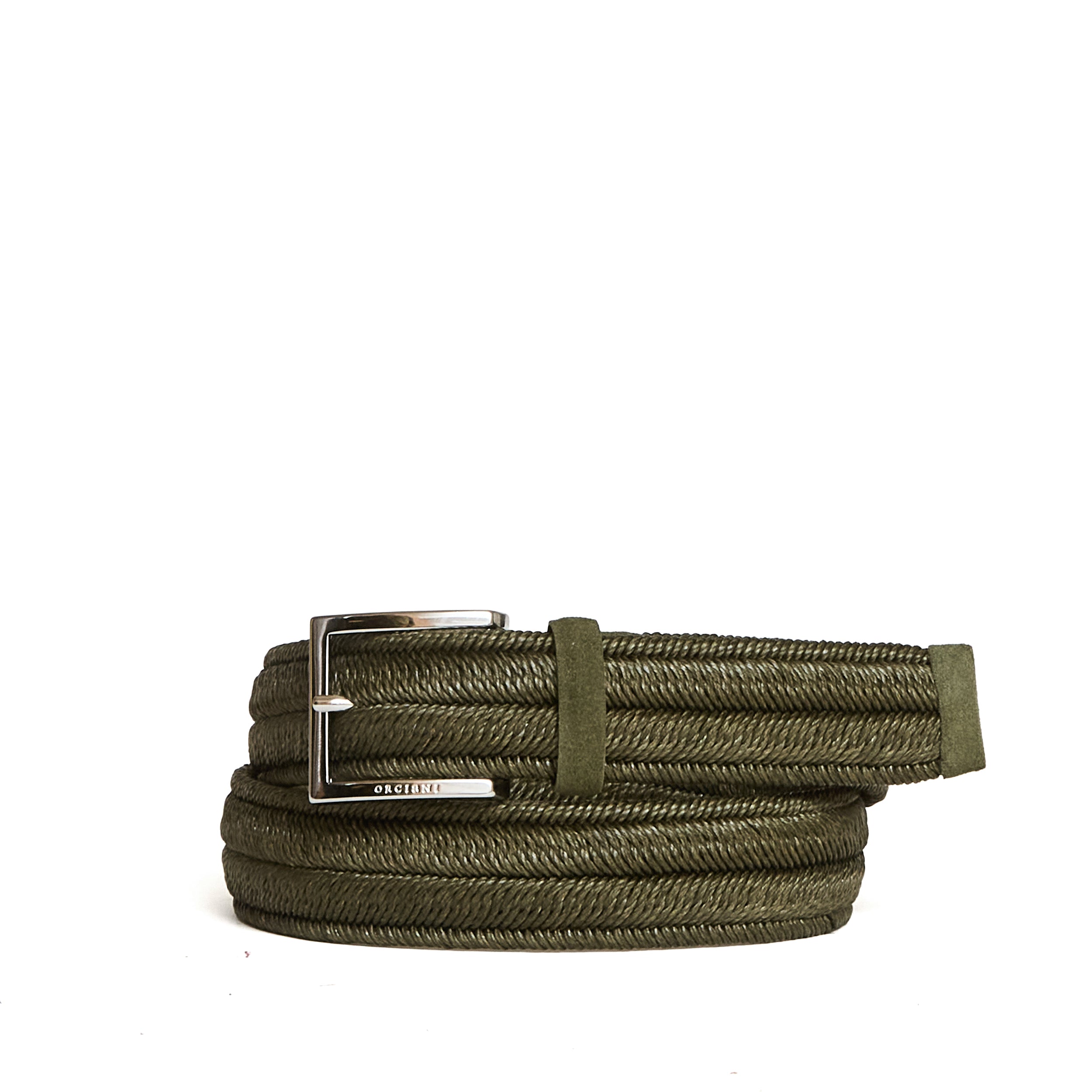 Cintura Elasticizzata Rope Elast In Lino