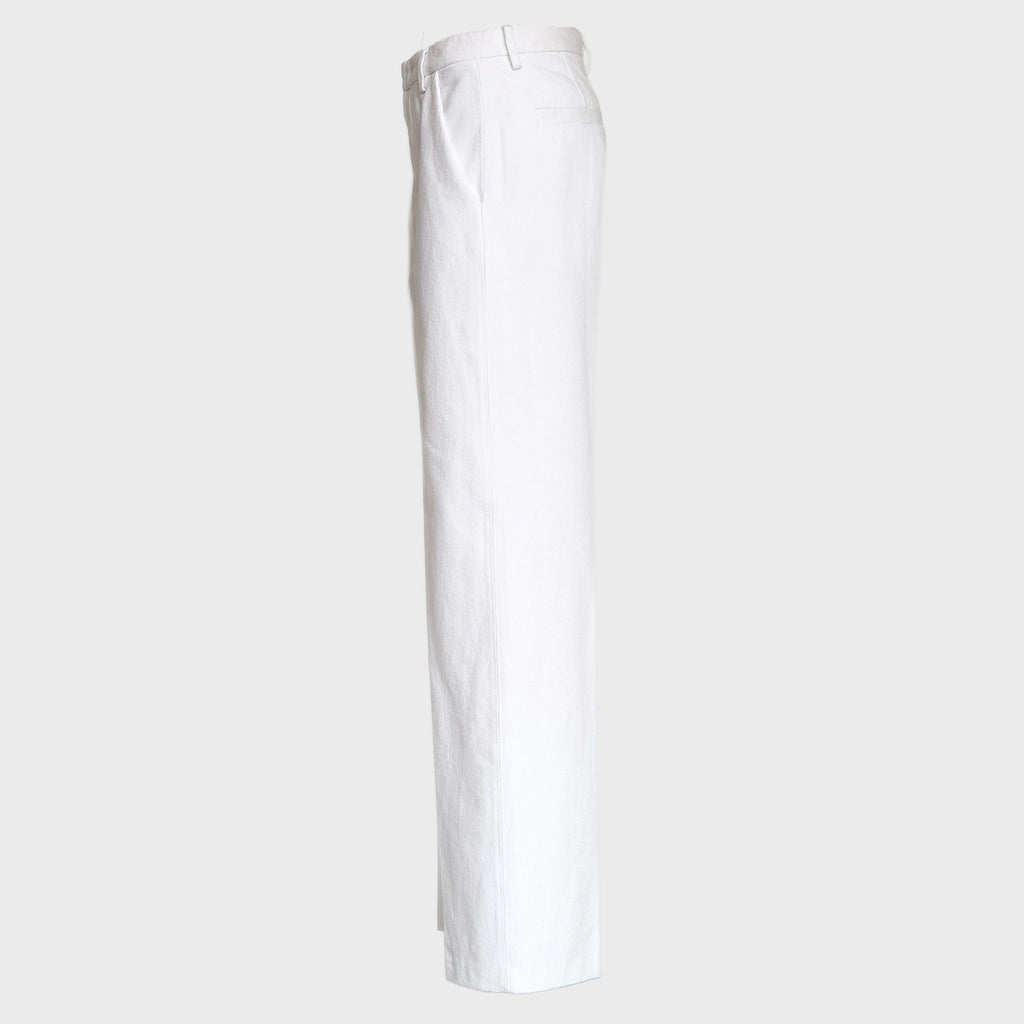 Pantaloni Reina Wide Leg In Bull Fisso 10 1/4 Oz Bluesign
