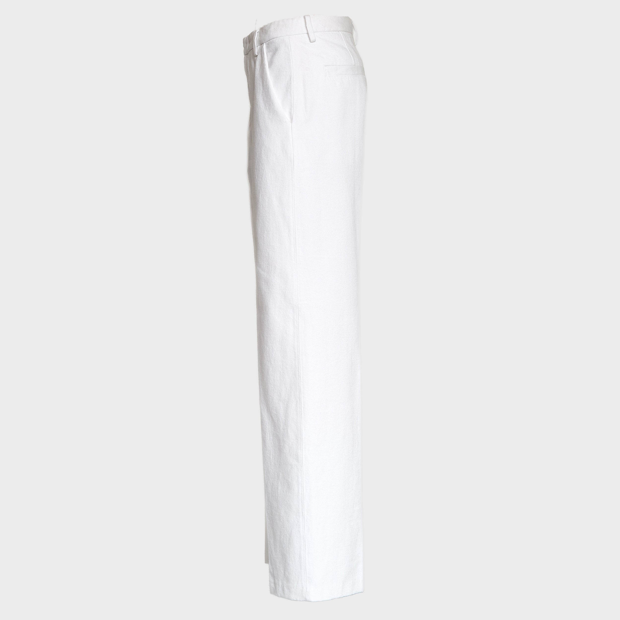 Pantaloni Reina Wide Leg In Bull Fisso 10 1/4 Oz Bluesign