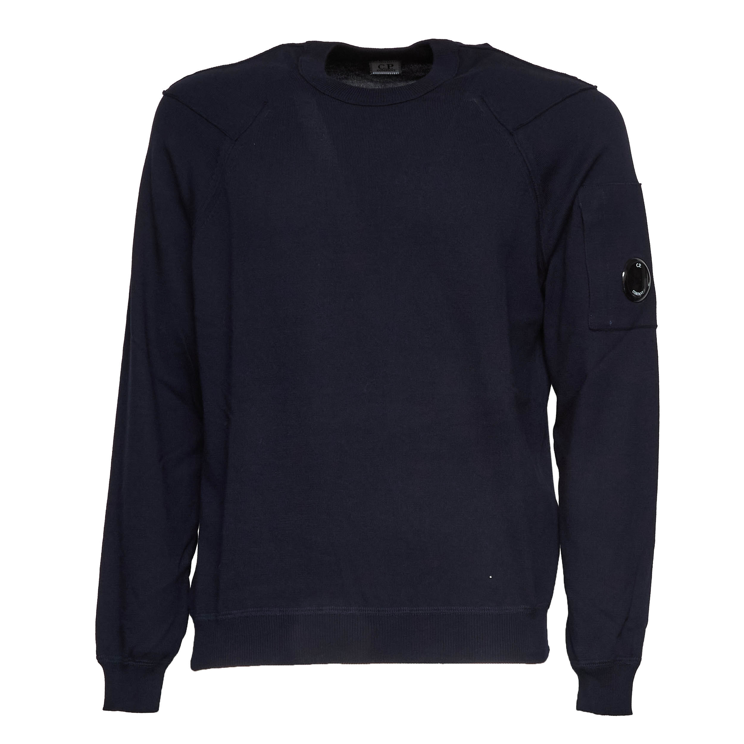 Cotton Sea Island Crewneck Lens Knit