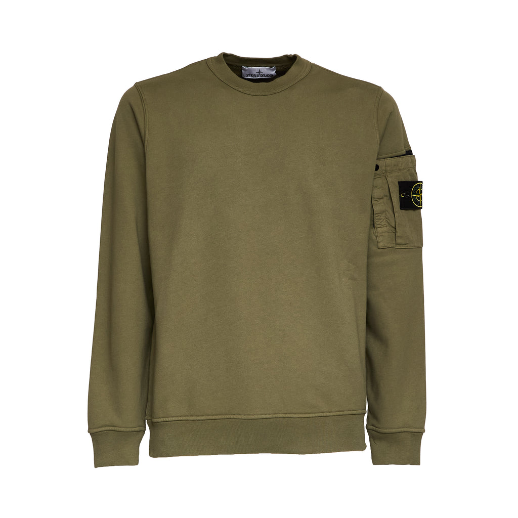 Felpa Girocollo Cotton Fleece