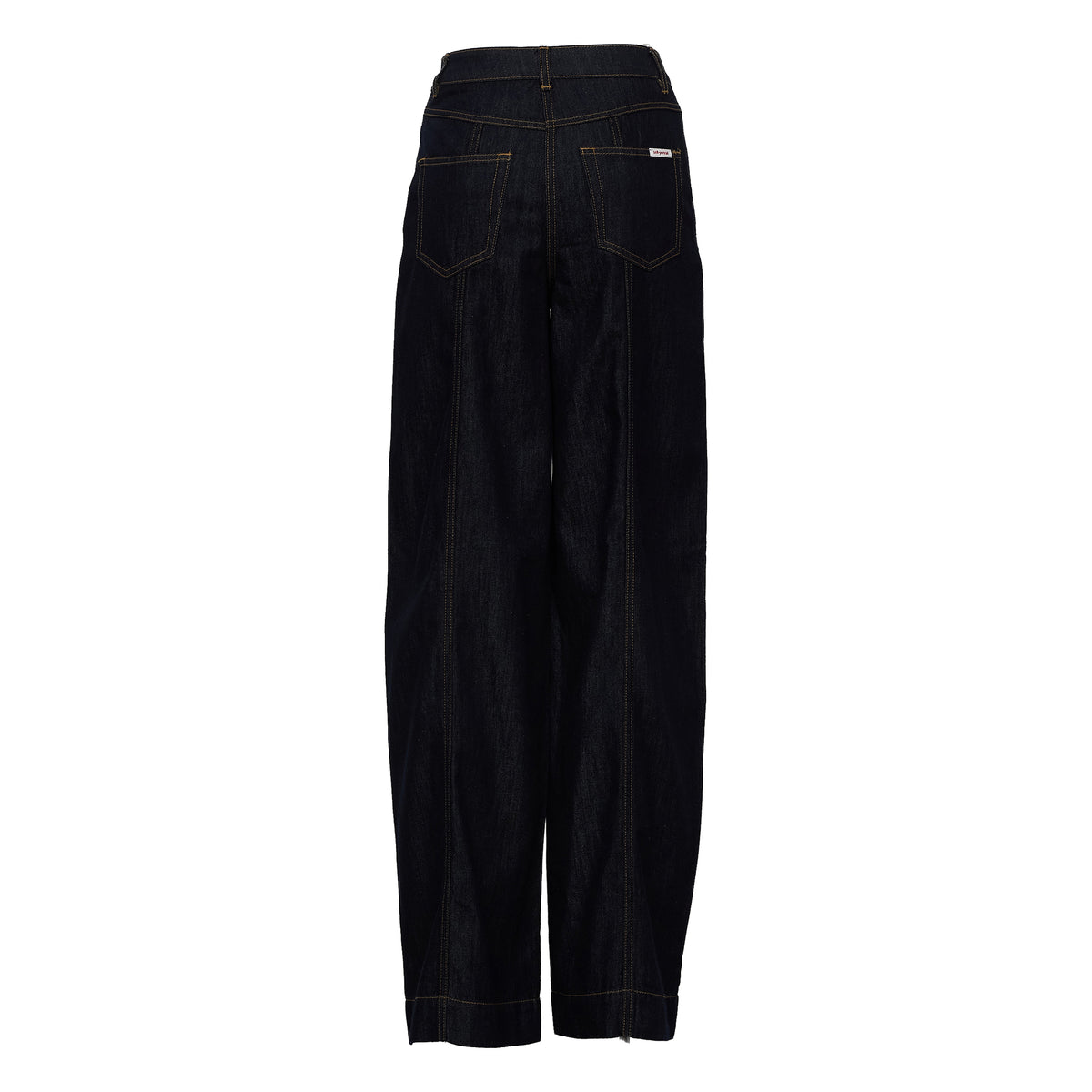 Indigo Denim Straight Leg Jeans