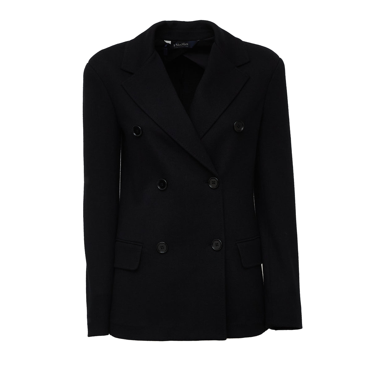 Blazer Gloria In Jersey Micropiquet Di Lana, Cotone