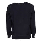 Cotton Sea Island Crewneck Lens Sweater