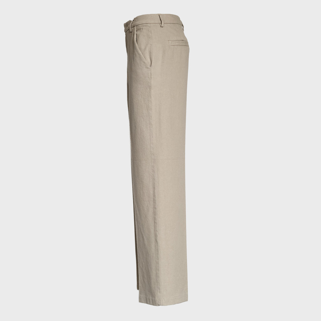 Pantaloni Reina Wide Leg In Bull Fisso 10 1/4 Oz Bluesign