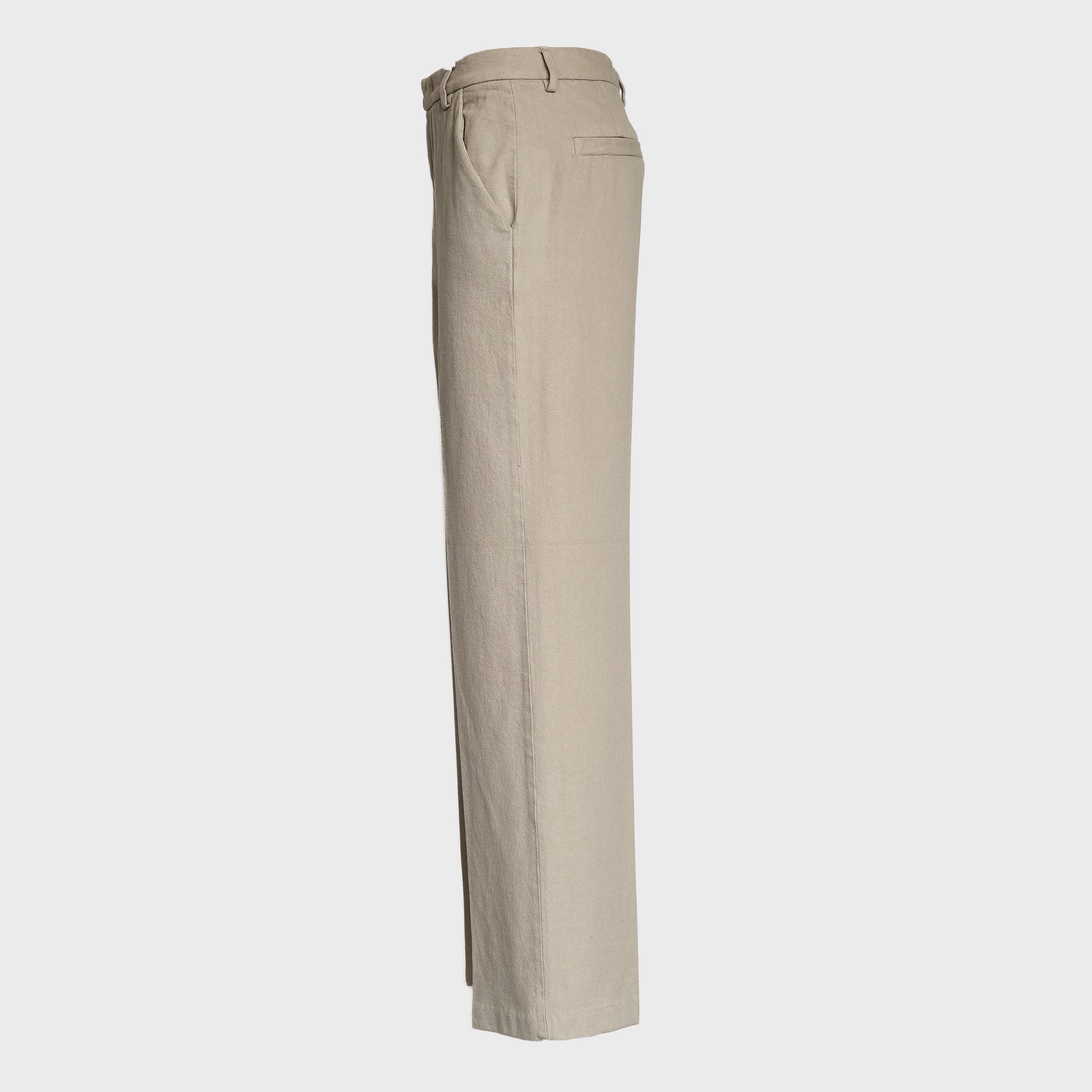 Pantaloni Reina Wide Leg In Bull Fisso 10 1/4 Oz Bluesign