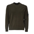 Extrafine Merino Wool Lens Crewneck Sweater