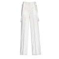 Pantaloni Tecla Wide Leg In Lino Lyocell