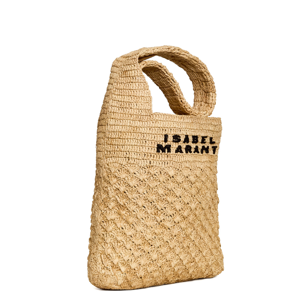 Praia Raffia Small Shoulder Bag