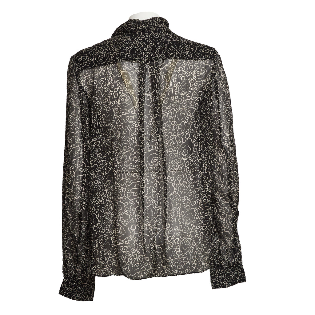 Leona Crinkled Chiffon Top
