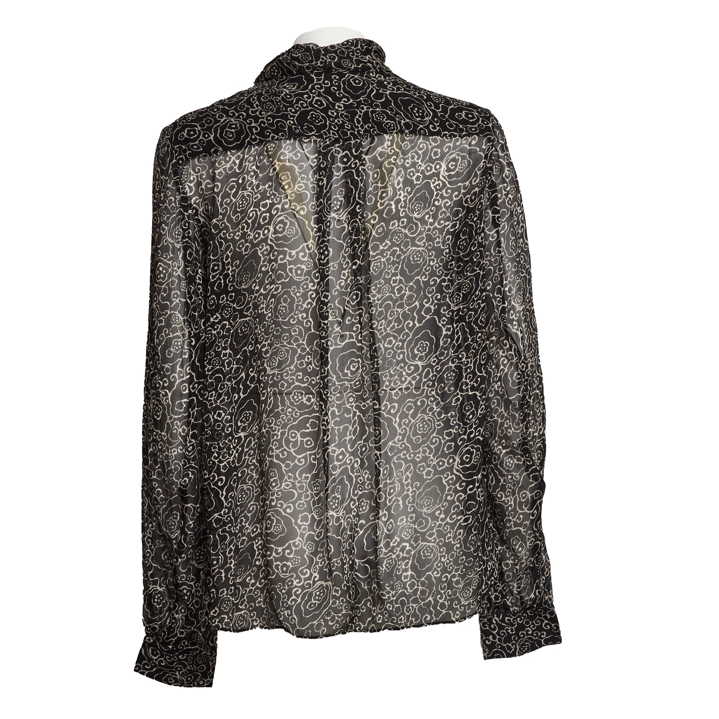 Leona Crinkled Chiffon Top