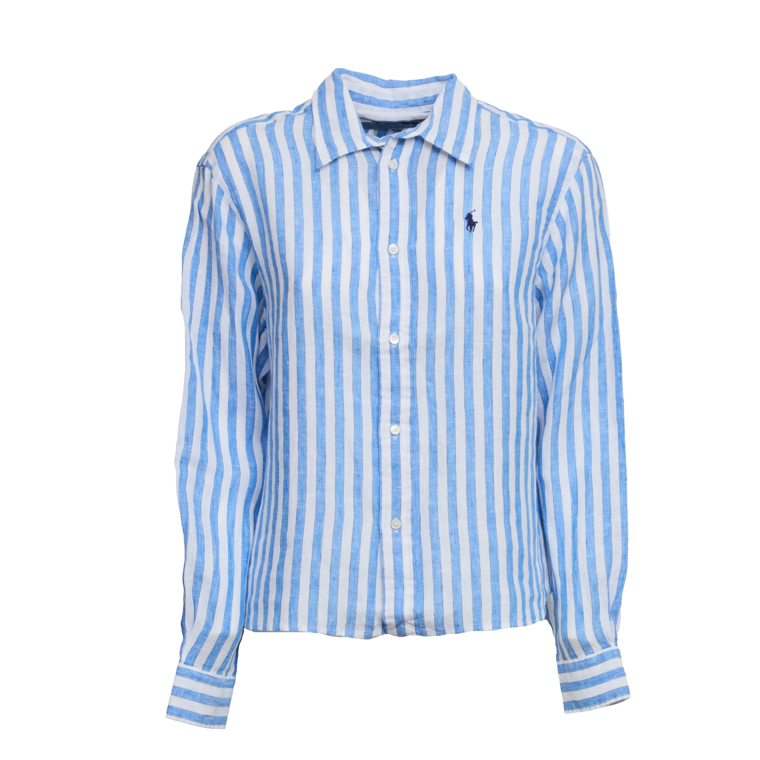 Camicia In Lino A Righe