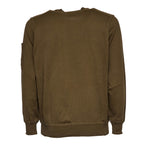 Cotton Sea Island Crewneck Lens Sweater