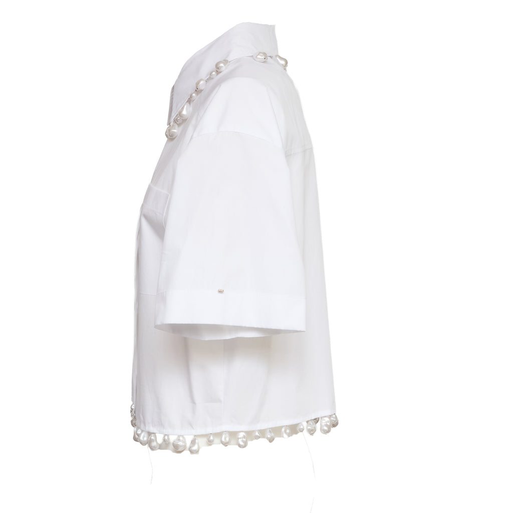 Camicia Cognac Manica Corta