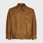 Giubbotto Bomber In Twill Di Cotone