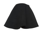 Peacoat Wool Skirt