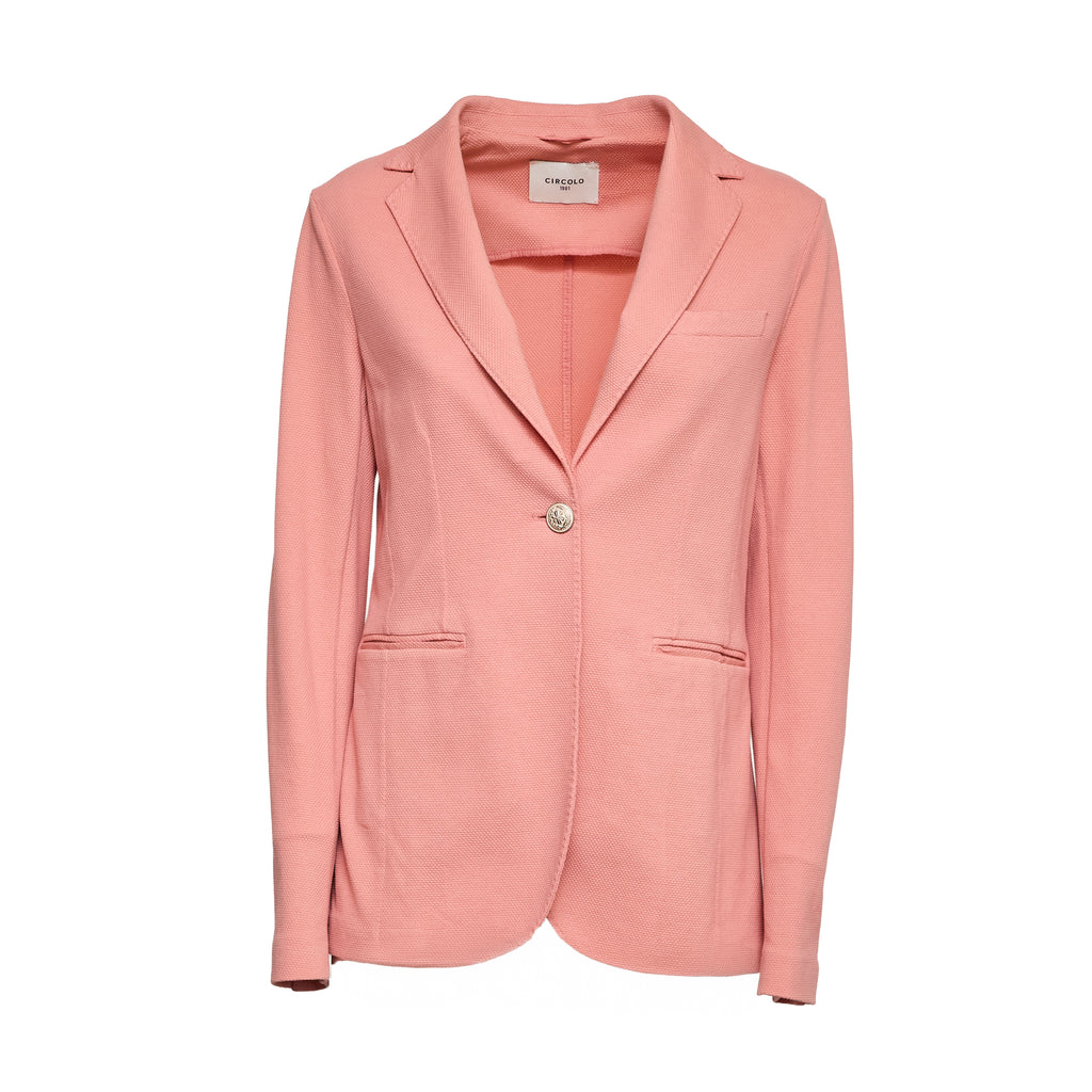Blazer Monopetto Garment Dyed