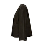 Giacca In Pelle Caliga Nappa Vegetal Wash