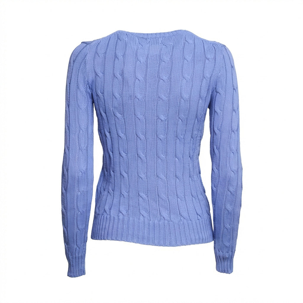 Maglia A Trecce In Pima Cotton
