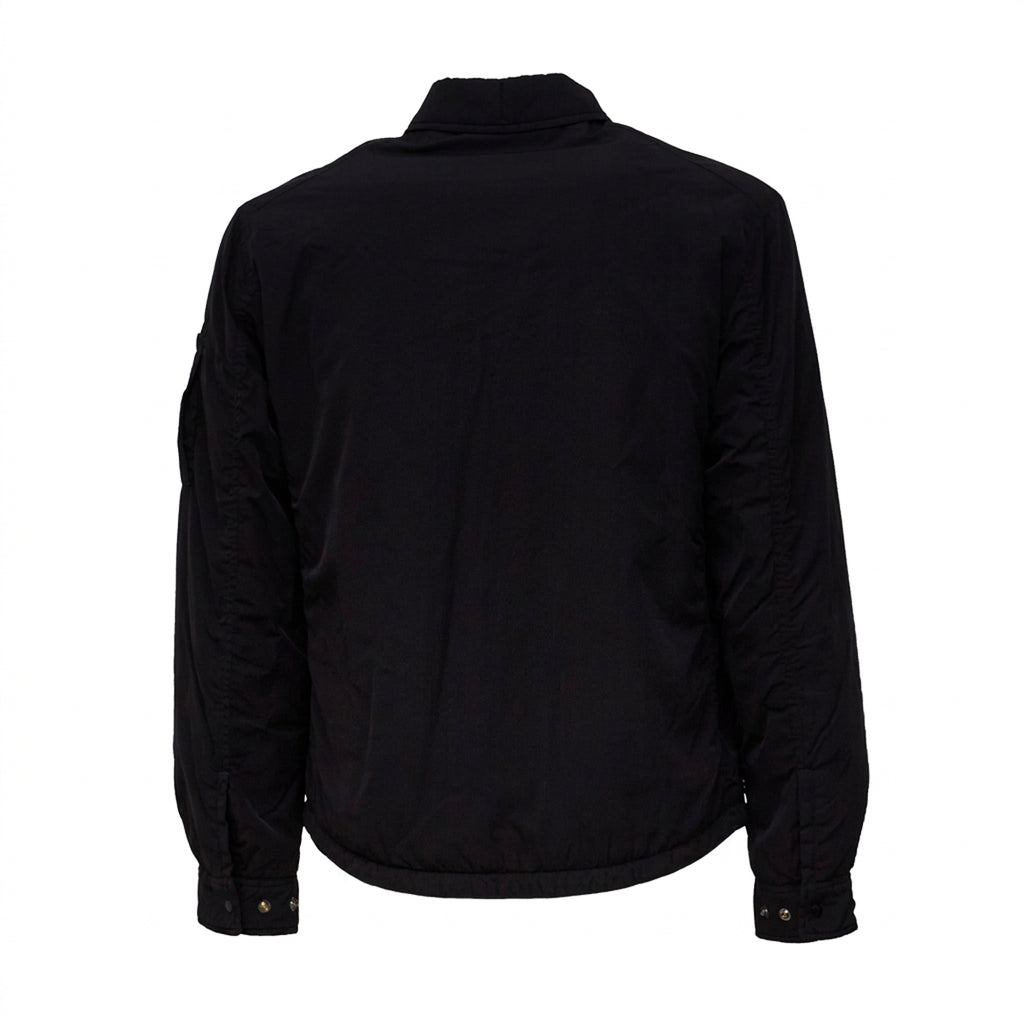 Chrome-R Padded Button Overshirt
