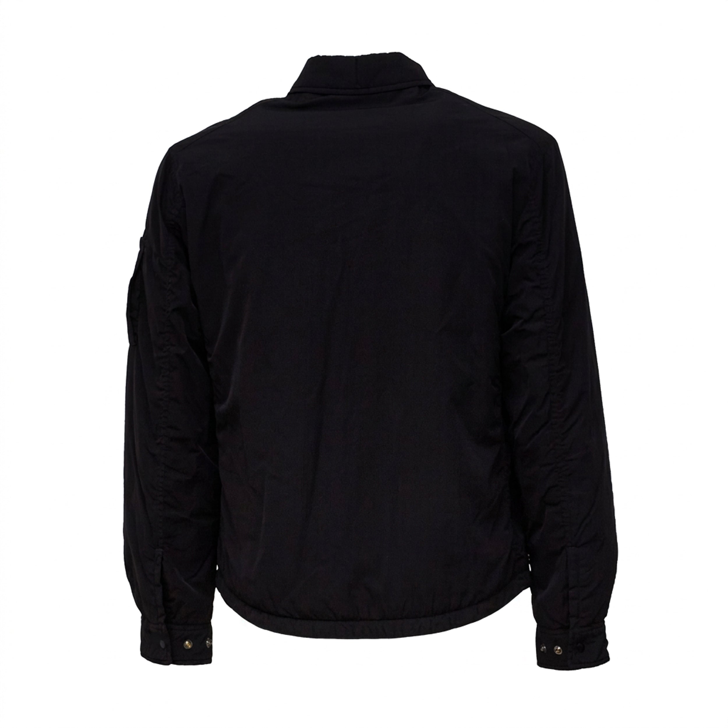Chrome-R Padded Button Overshirt