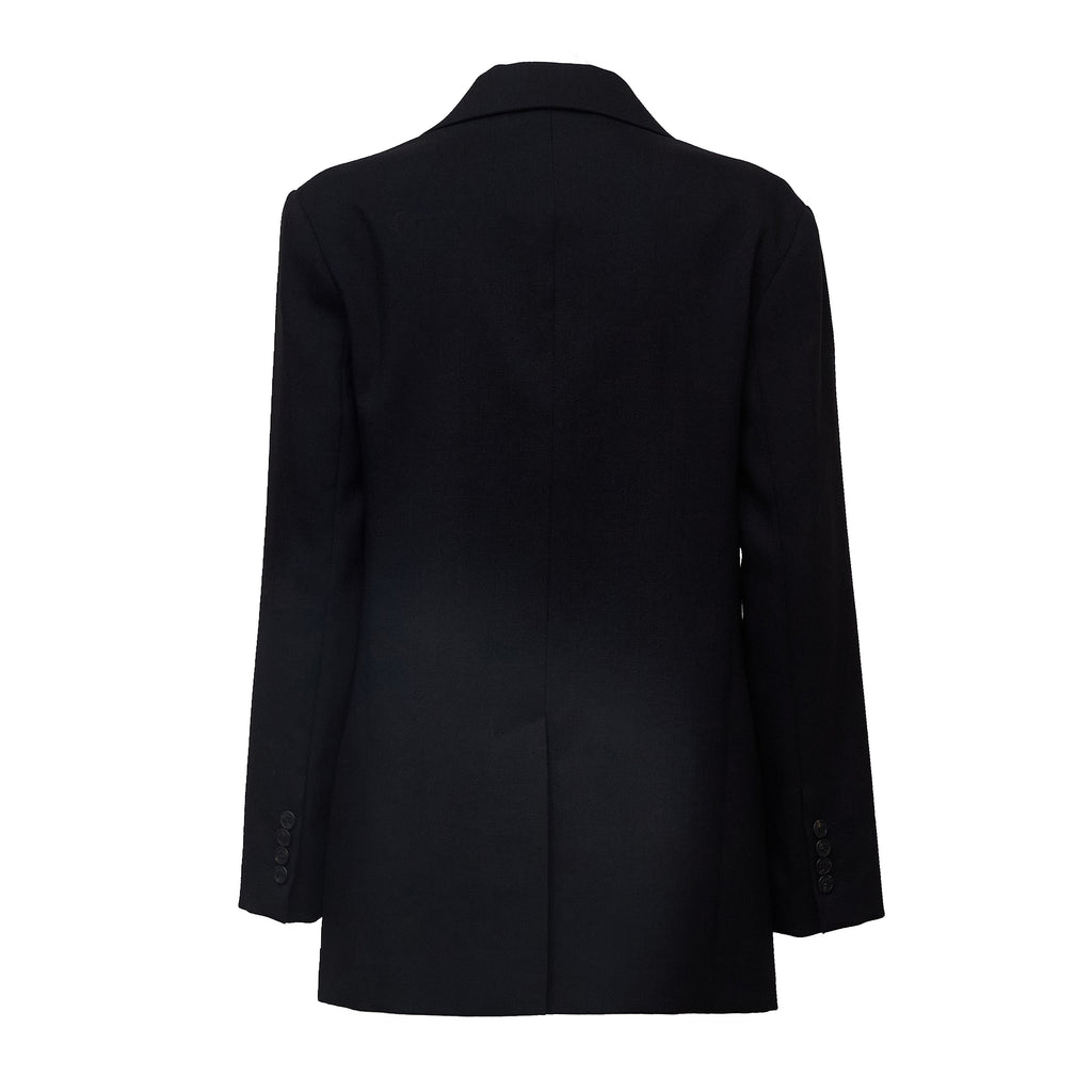 Blazer Asta In Tela Pura Lana