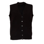 Gilet Bottoni In Lana, Cashmere