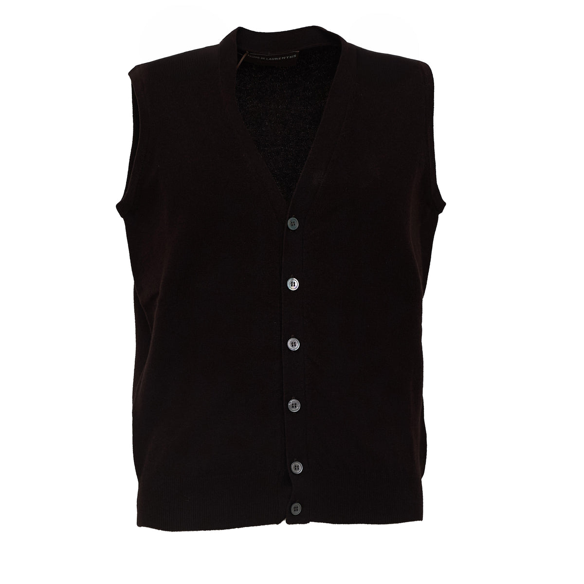 Gilet Bottoni In Lana, Cashmere