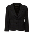 Bamis Jacket Yarn Dyed Abstract Check Wool