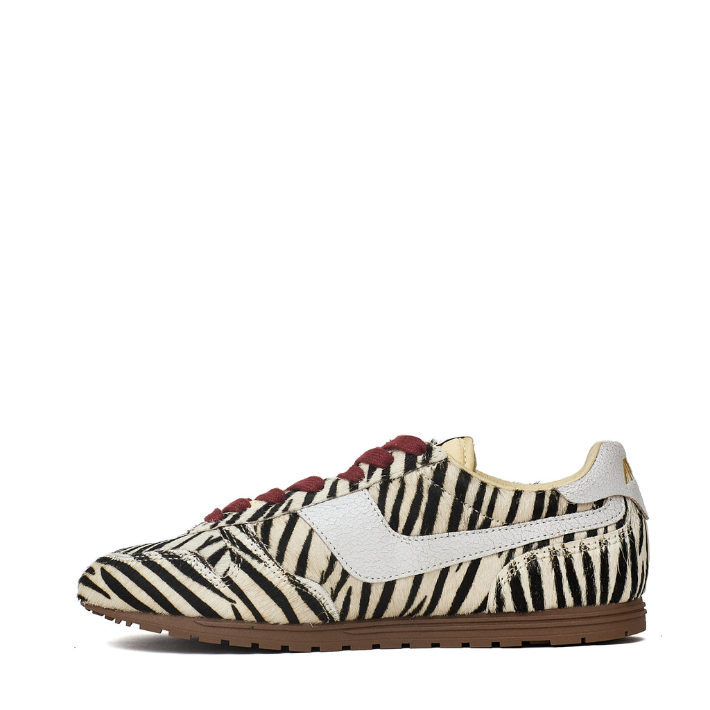 Sneakers Windspin Low In Pony, Crac Zebra, White