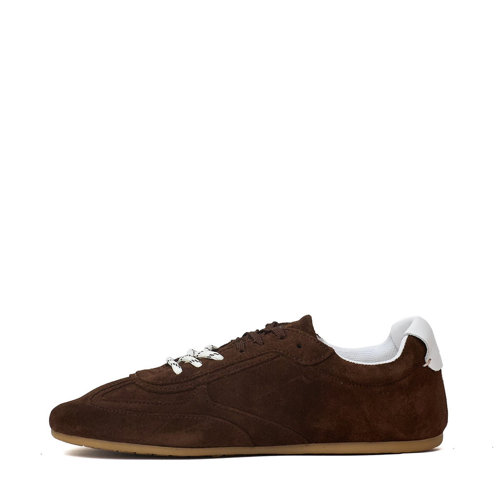 Tb.24 Suede Chocolate Brown Leather Sneakers