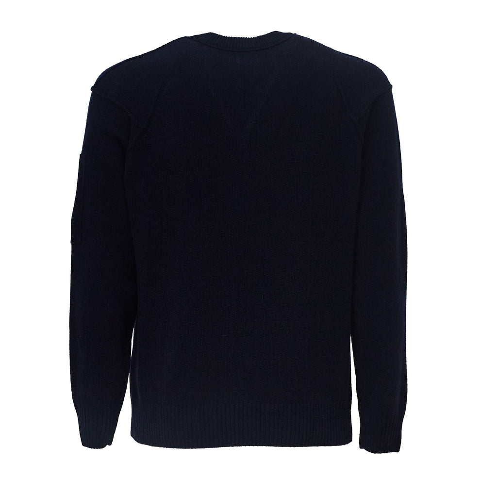 Lambswool Grs Crewneck Lens Sweater