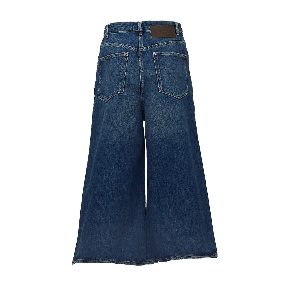 Gonna-Culotte In Denim